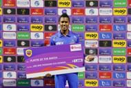 Akeal Hosein receives an award (Image Courtesy: Press release)
